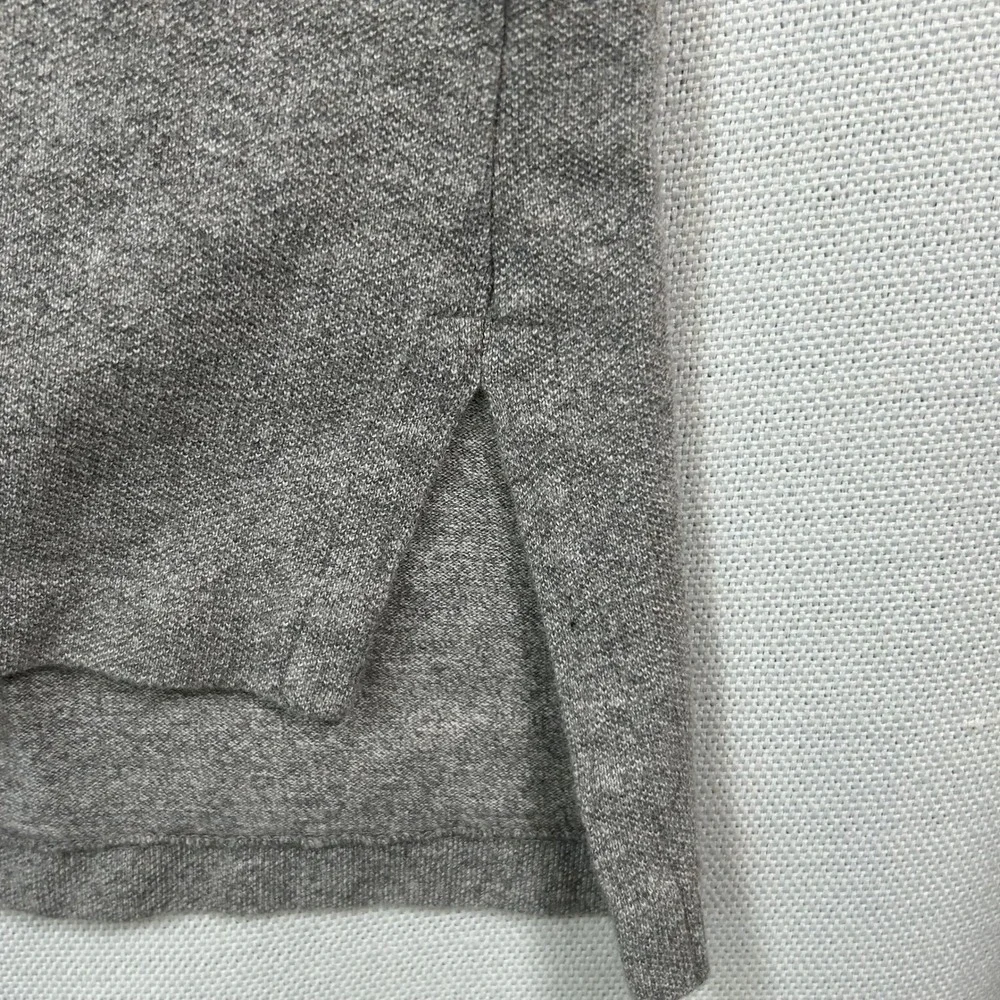 Polo Ralph Lauren  Custom Fit Polo Shirt Mens M Gray Short Sleeve Preppy Golf